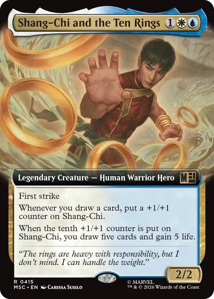 Shang-Chi and the Ten Rings [415] [Extended Art] [Marvel Super Heroes: Commander] [Non-Foil]