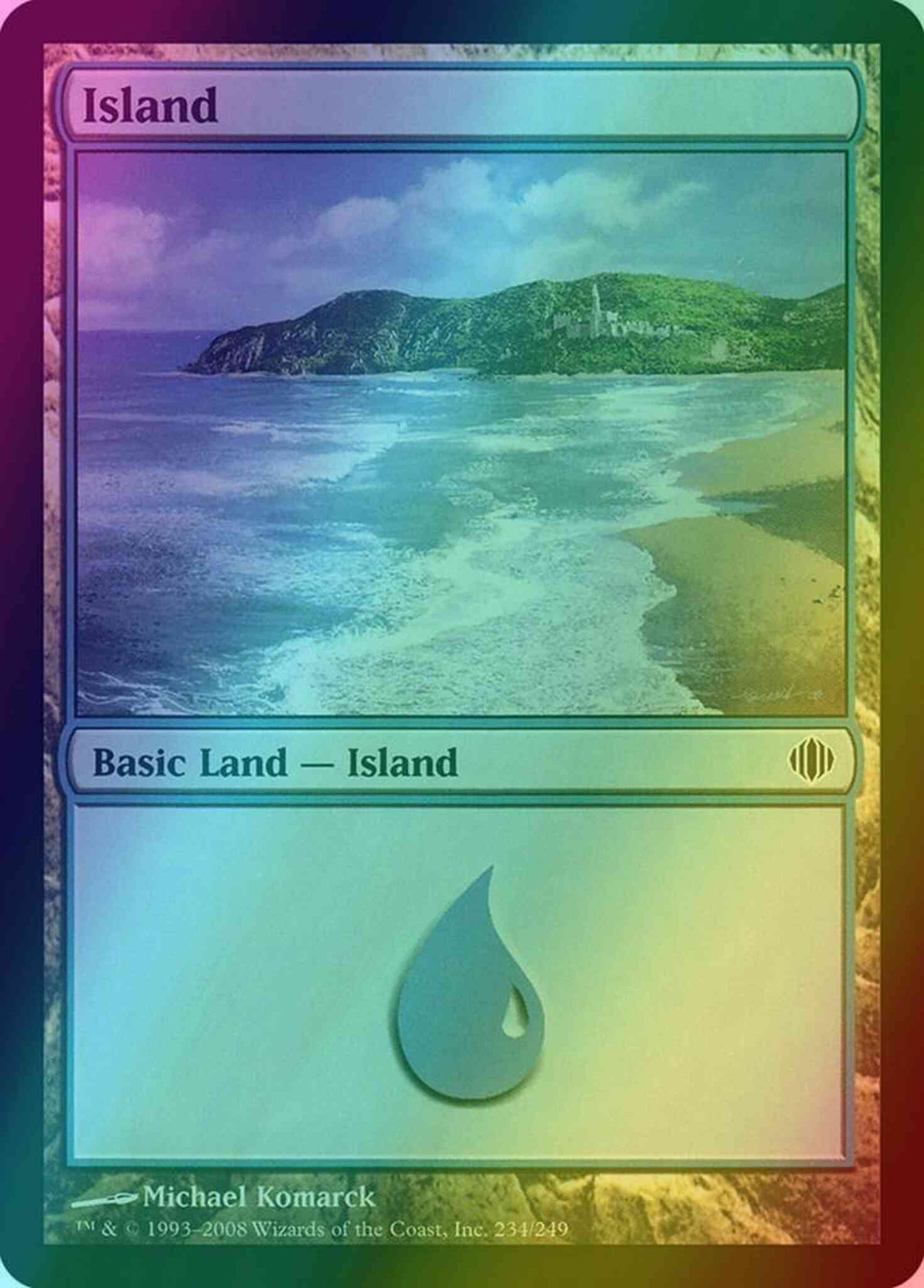 Island [234] [Shards Of Alara] [Foil]