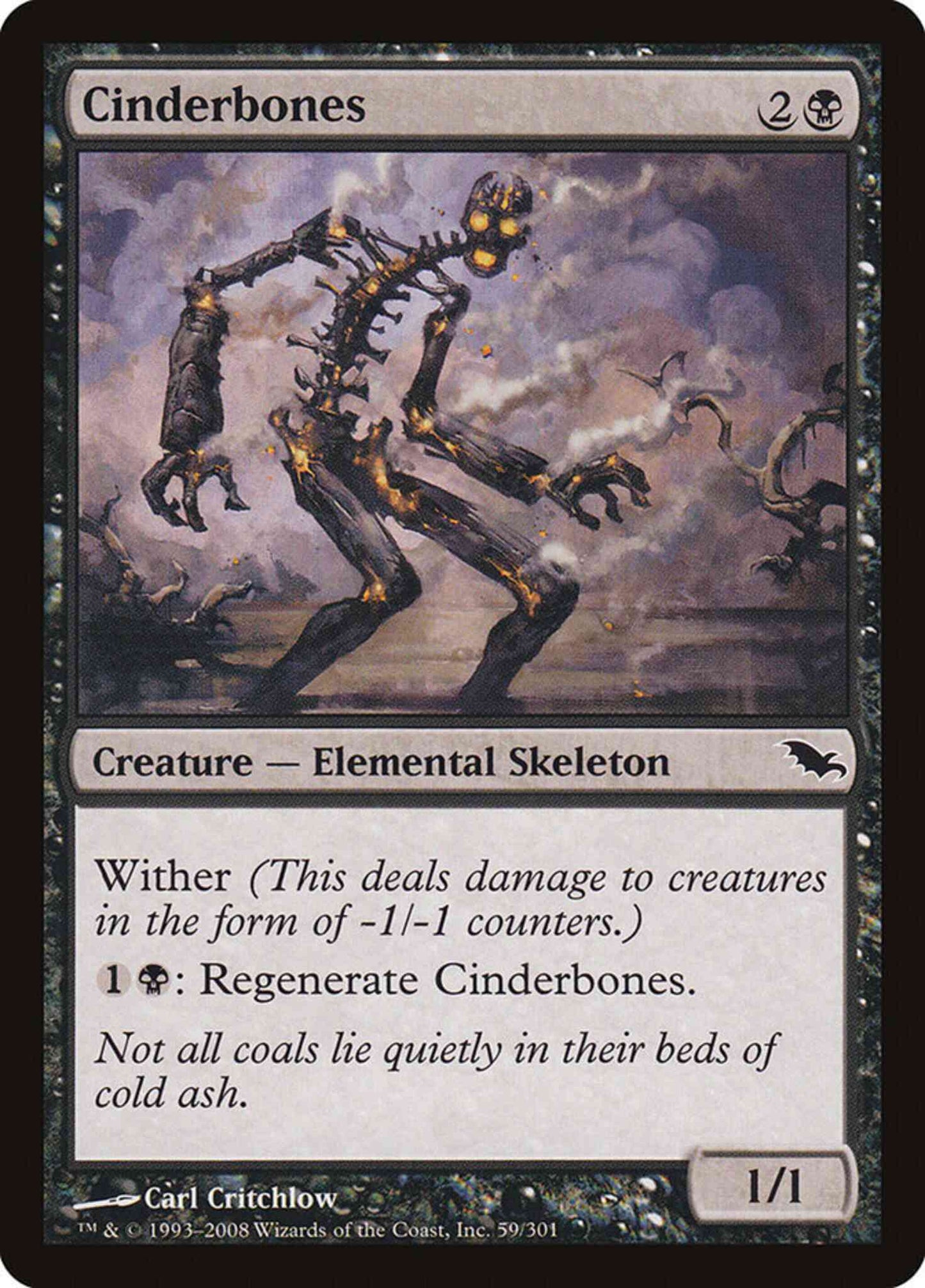 Cinderbones [59] [Shadowmoor] [Non-Foil]
