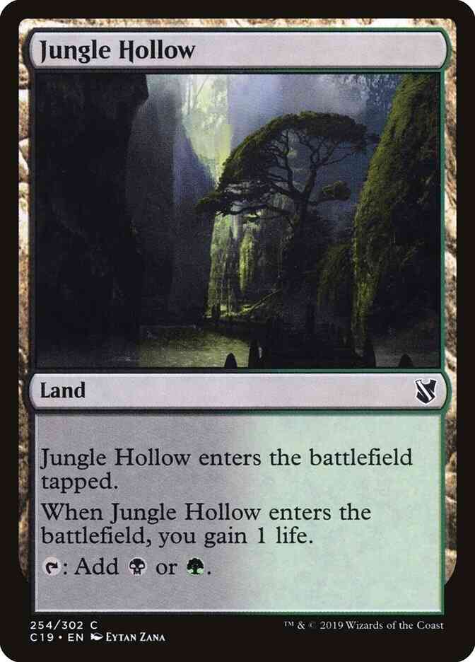 Jungle Hollow [254] [Commander 2019] [Non-Foil]