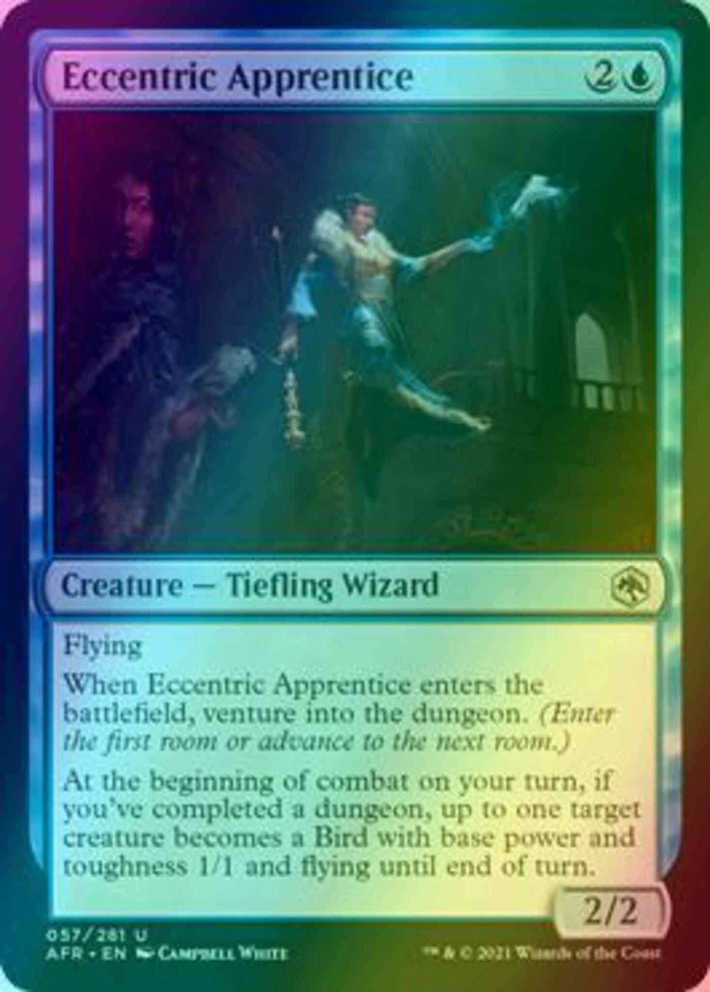 Eccentric Apprentice [57] [Adventures in the Forgotten Realms] [Foil]