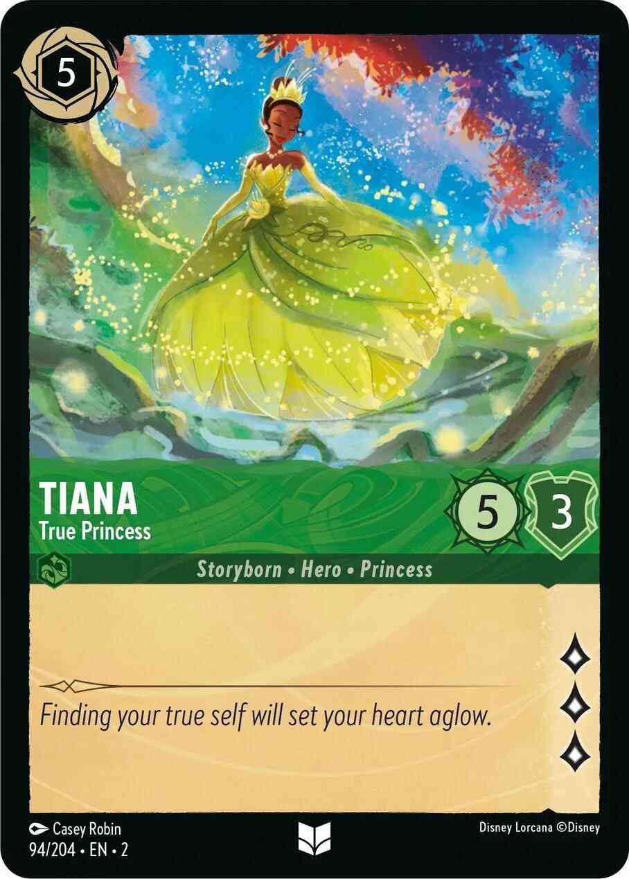 Tiana - True Princess - 94/204 [Rise Of The Floodborn] [Cold Foil]