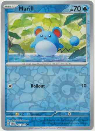 Marill - 033/142 - Common [sv07-033] [Reverse Holo]