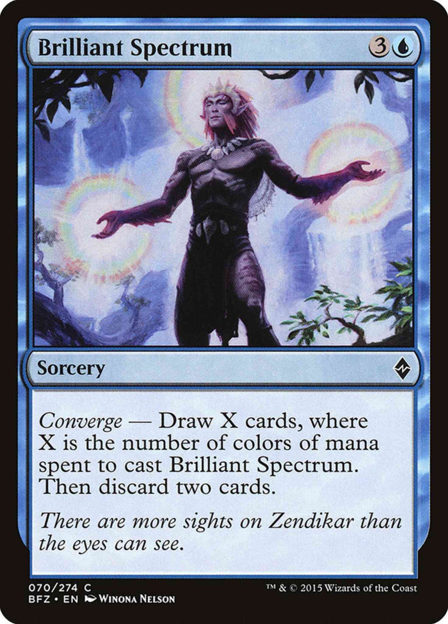 Brilliant Spectrum [70] [Battle for Zendikar] [Non-Foil]