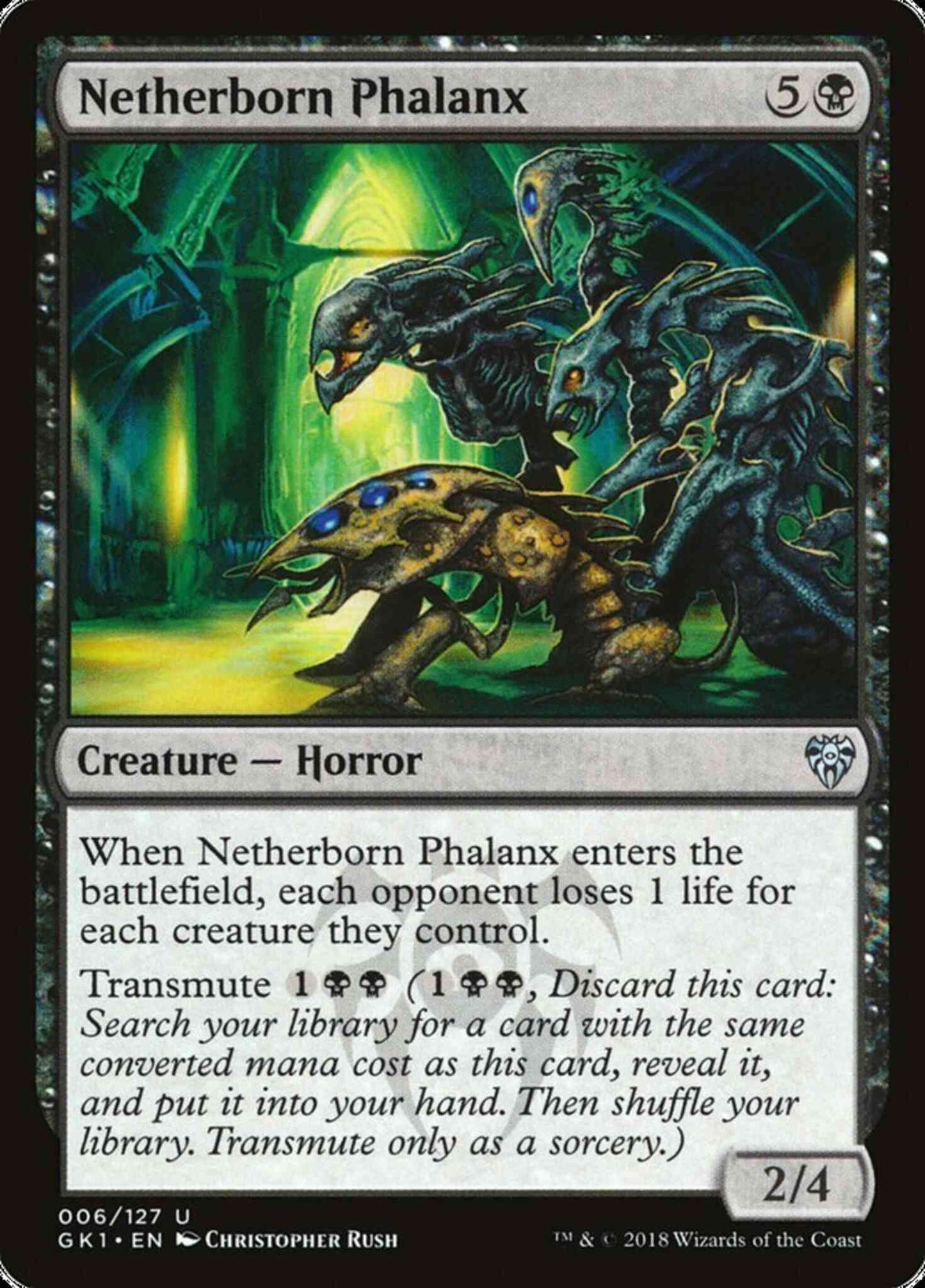 Netherborn Phalanx [6] [GRN Guild Kit] [Non-Foil]