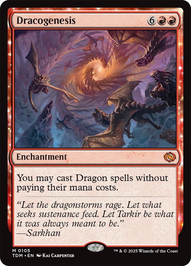 Dracogenesis [105] [Tarkir: Dragonstorm] [Non-Foil]