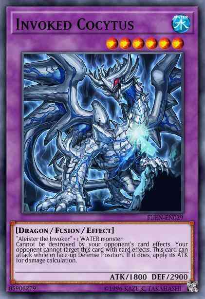 Invoked Cocytus - FUEN-EN029 - Secret Rare - Unlimited