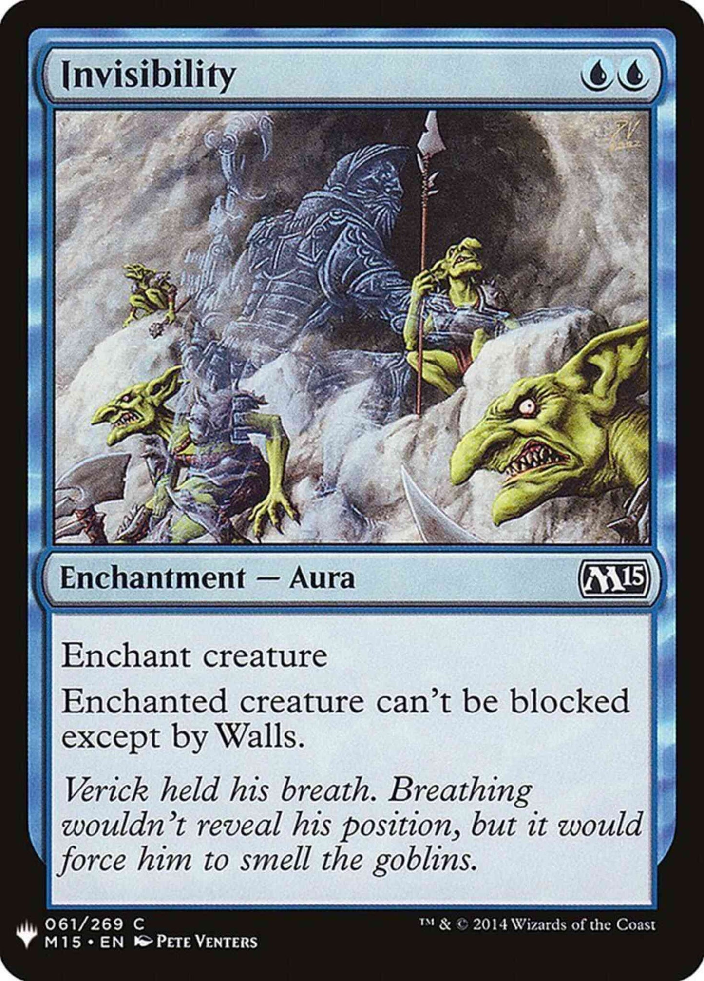 Invisibility [M15-61] [The List] [Non-Foil]