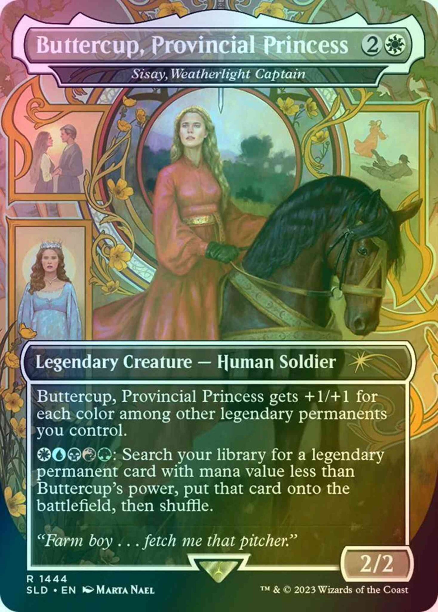 Buttercup, Provincial Princess