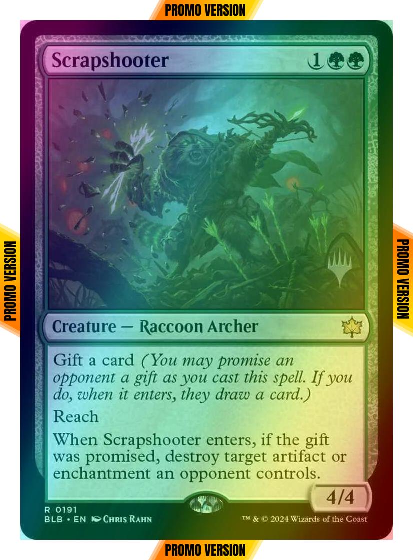 Scrapshooter [191p] [Promo Pack] [Bloomburrow: Promos] [Foil]