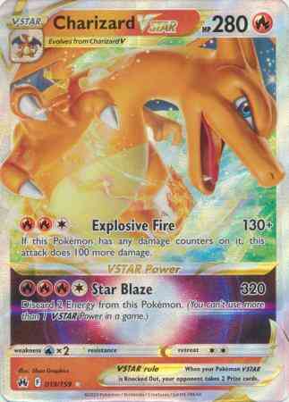 Charizard VSTAR - 019/159 - Rare Holo VSTAR [swsh125-019] [Ultra]