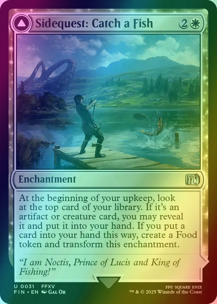 Sidequest: Catch a Fish // Cooking Campsite [31] [FINAL FANTASY] [Foil]