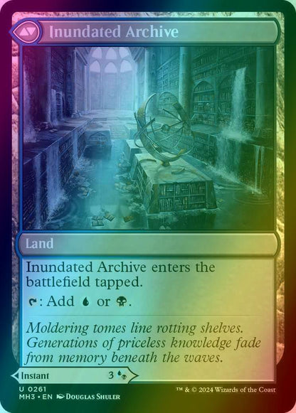 Waterlogged Teachings // Inundated Archive [261] [Modern Horizons 3] [Foil]