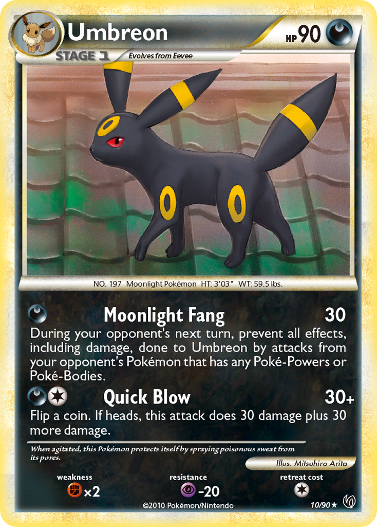 Umbreon - Theme Deck - 10/90 - Rare Holo [hgss3-10] [Non-Holo]