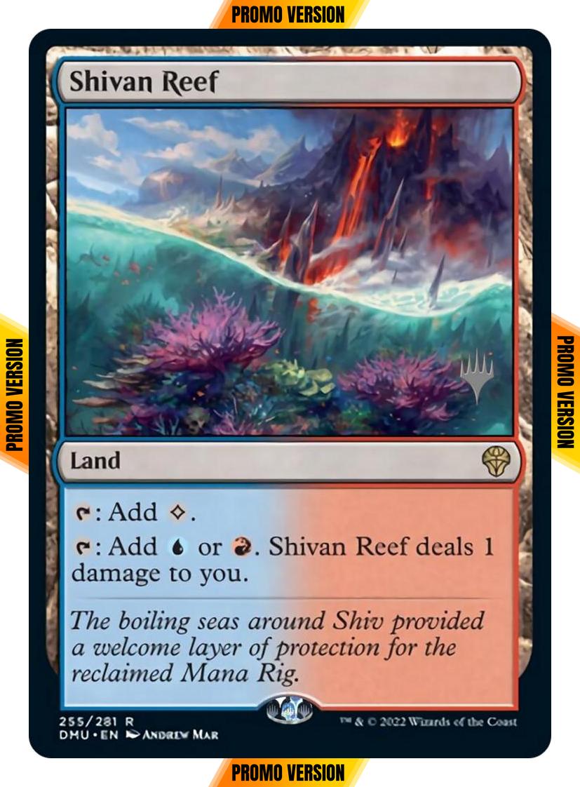 Shivan Reef [255p] [Promo Pack] [Dominaria United: Promos] [Non-Foil]