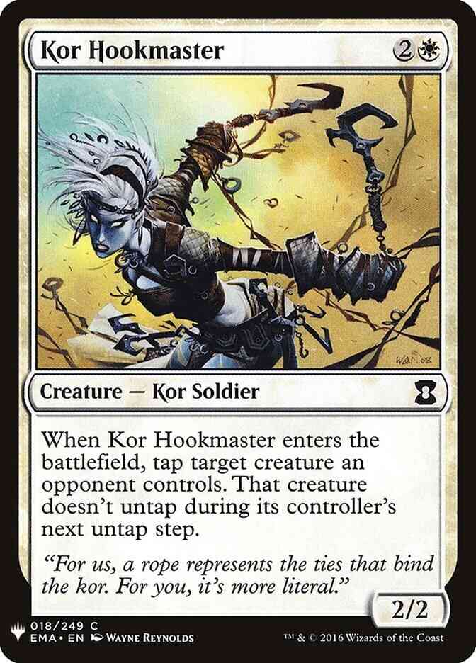 Kor Hookmaster [EMA-18] [The List] [Non-Foil]