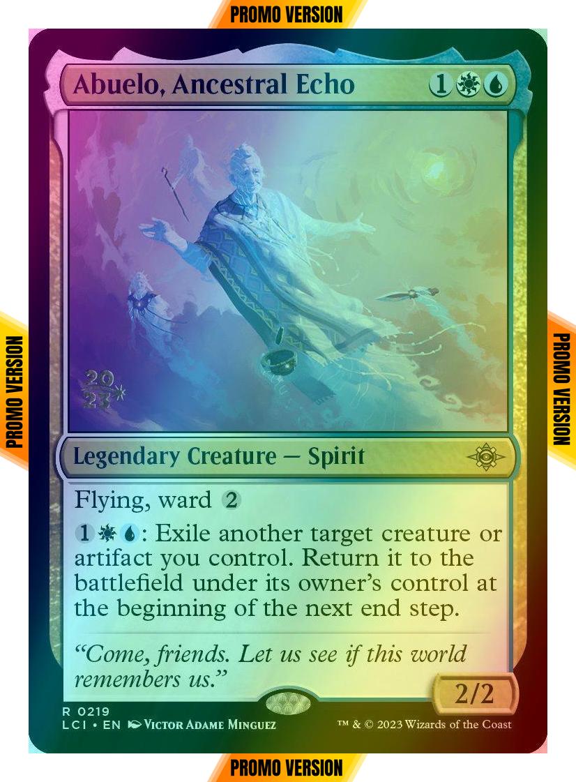 Abuelo, Ancestral Echo [219s] [Prerelease] [The Lost Caverns of Ixalan: Promos] [Foil]