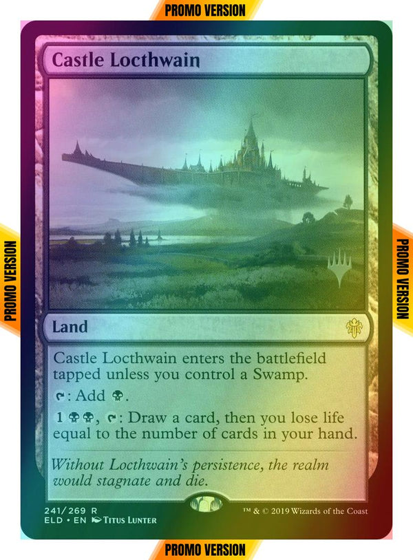 Castle Locthwain [241p] [Promo Pack] [Throne of Eldraine Promos] [Foil]