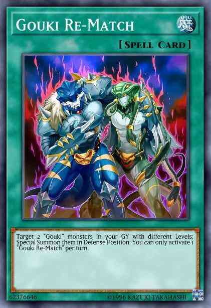 Gouki Re-Match - MP18-EN070 - Super Rare - 1st Edition