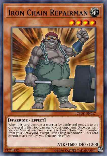 Iron Chain Repairman - CSOC-EN017 - Rare - Unlimited
