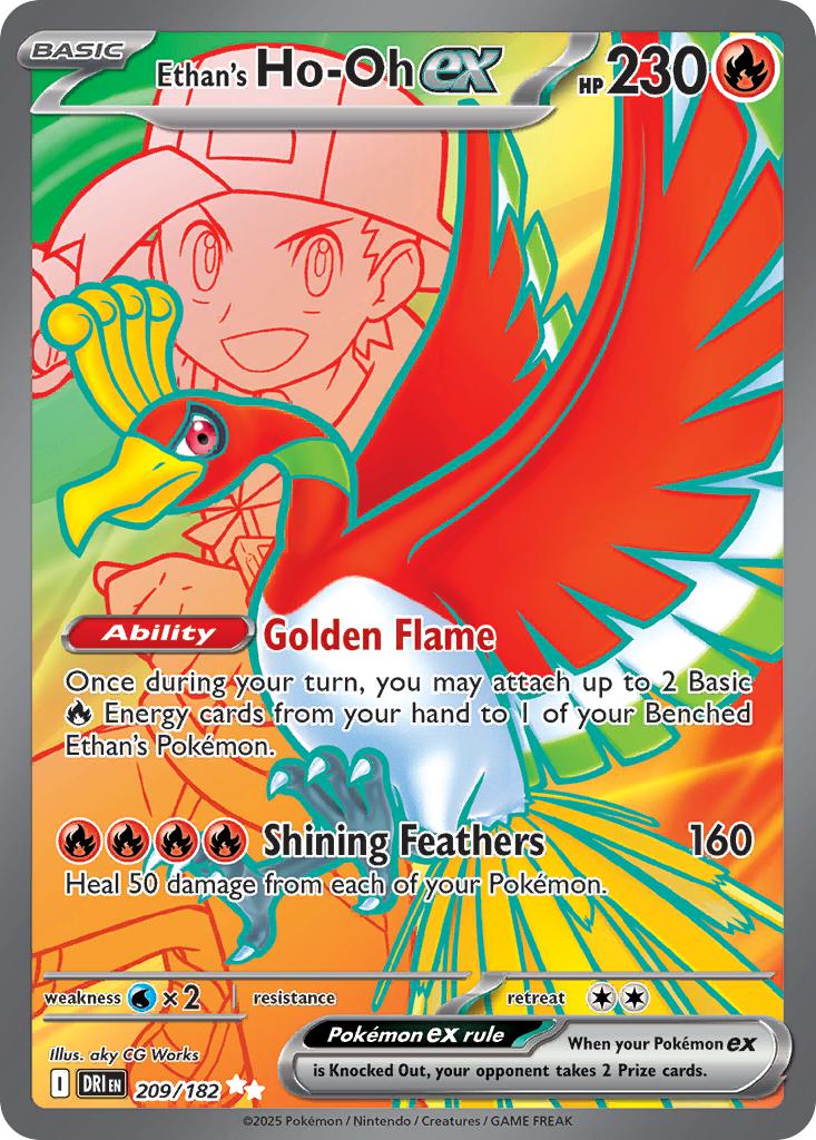 Ethan's Ho-Oh ex - 209/182 - Ultra Rare [sv10-209] [Ultra]