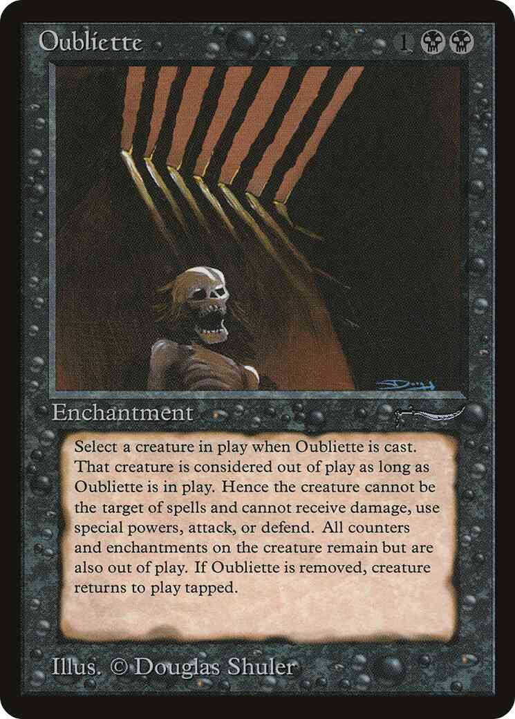 Oubliette [Dark] [31] [Arabian Nights] [Non-Foil]
