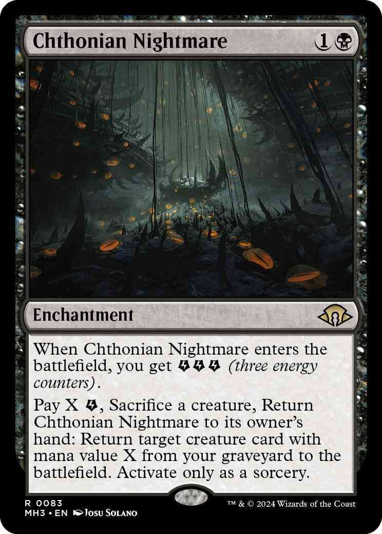 Chthonian Nightmare [83] [Modern Horizons 3] [Non-Foil]