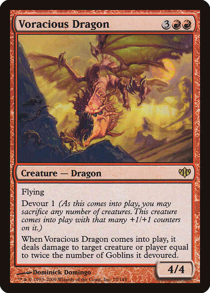 Voracious Dragon [75] [Conflux] [Non-Foil]