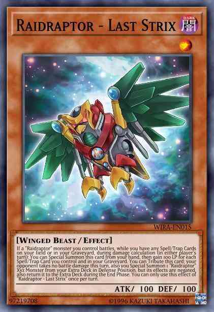 Raidraptor - Last Strix - WIRA-EN015 - Common - 1st Edition