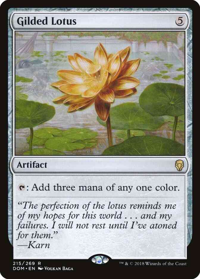 Gilded Lotus [215] [Dominaria] [Non-Foil]
