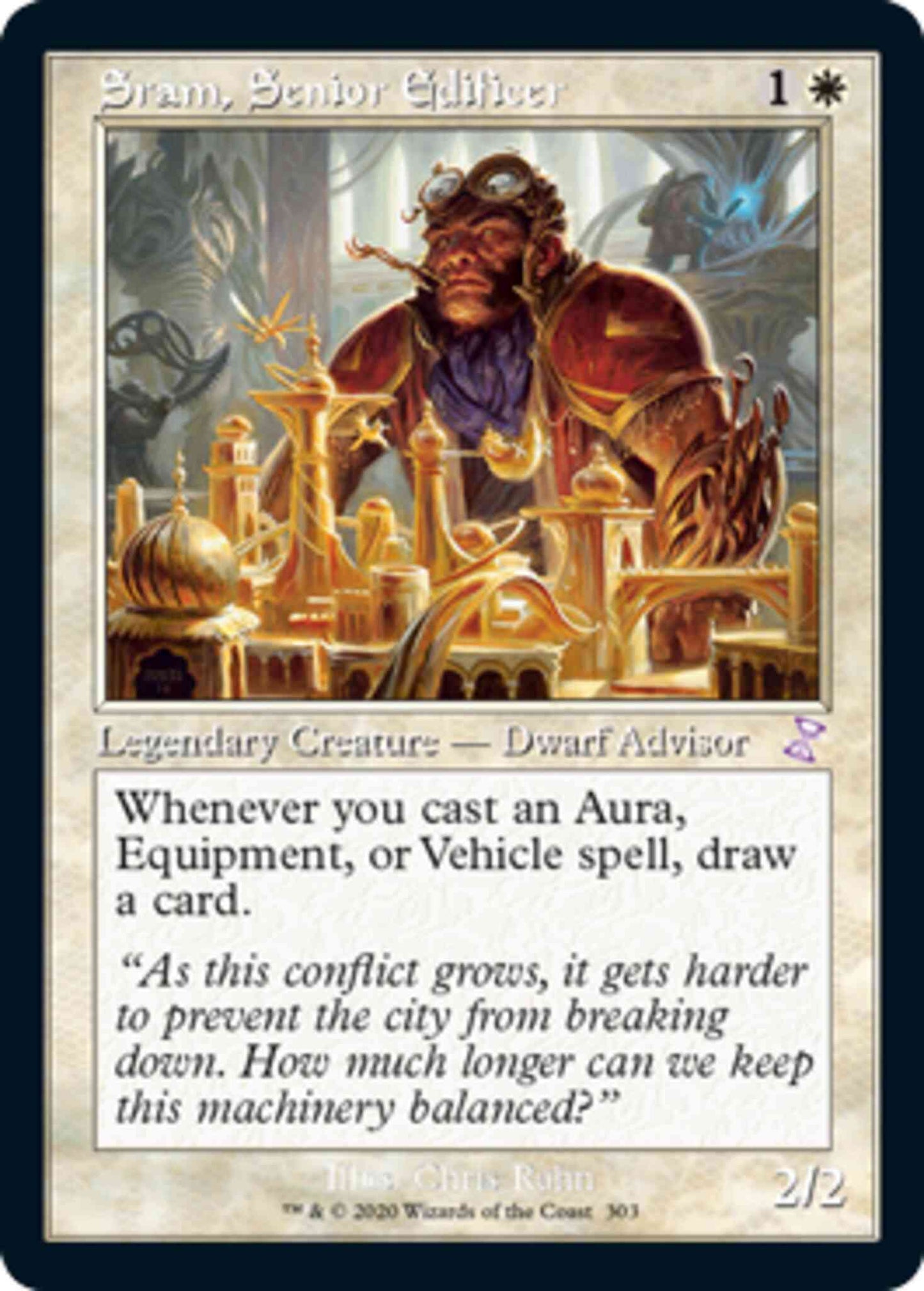 Sram, Senior Edificer [303] [Time Spiral Remastered] [Non-Foil]