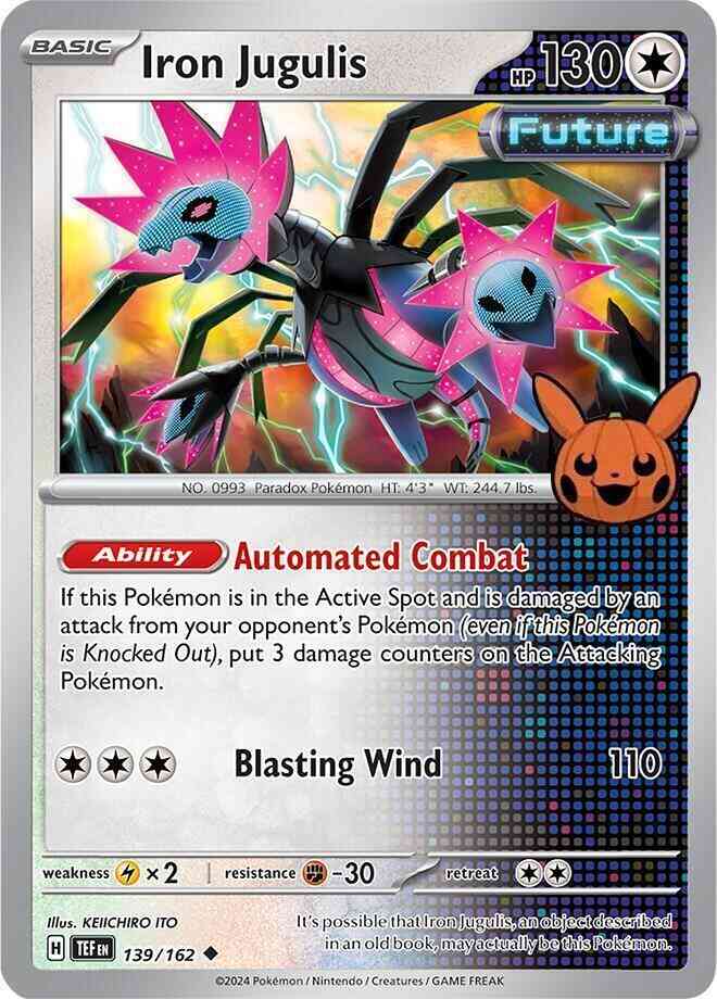 Iron Jugulis - 139/162 - Promo [Trick or Trade BOOster 2024] [sv05msp-139] [Non-Holo]