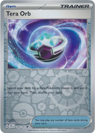 Tera Orb - 189/191 - Uncommon [sv08-189] [Reverse Holo]