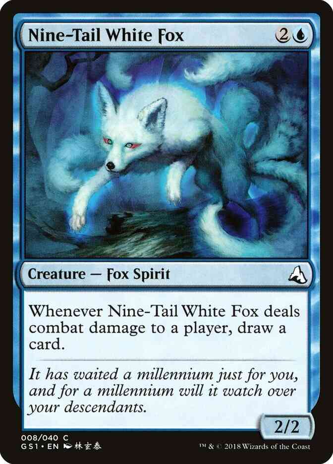 Nine-Tail White Fox [8] [Global Series Jiang Yanggu And Mu Yanling] [Non-Foil]