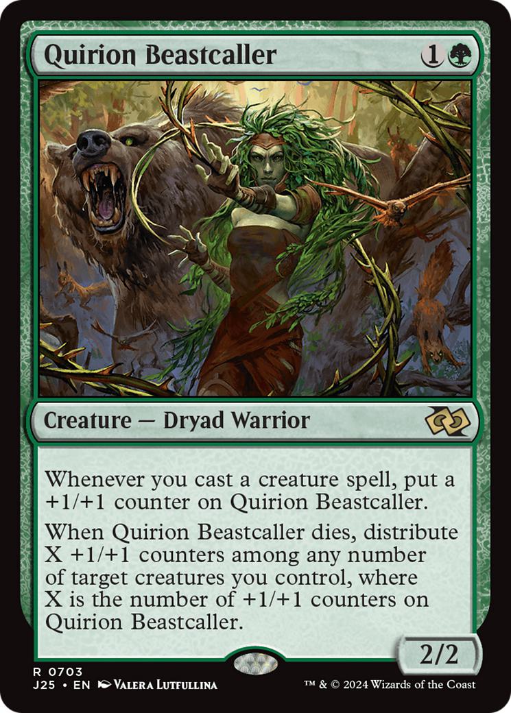 Quirion Beastcaller [703] [Foundations: Jumpstart] [Non-Foil]