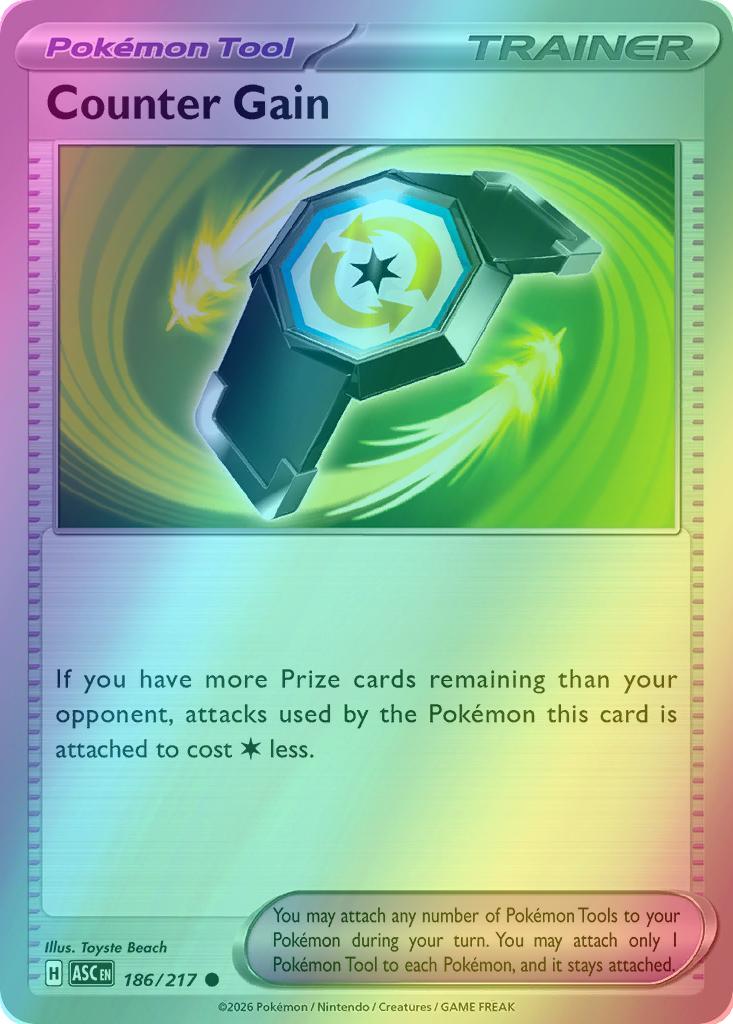 Counter Gain - 186/217 - Common [me025-186] [Reverse Holo]