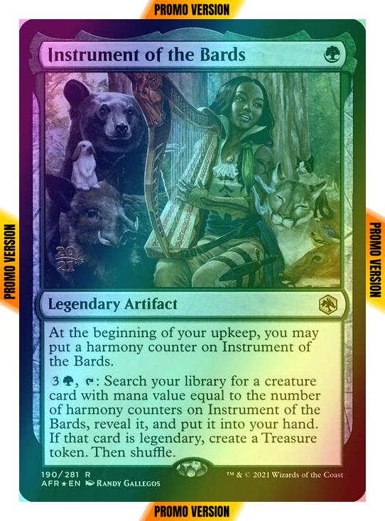 Instrument of the Bards [Prerelease] [190s] [Adventures in the Forgotten Realms Promos] [Foil]