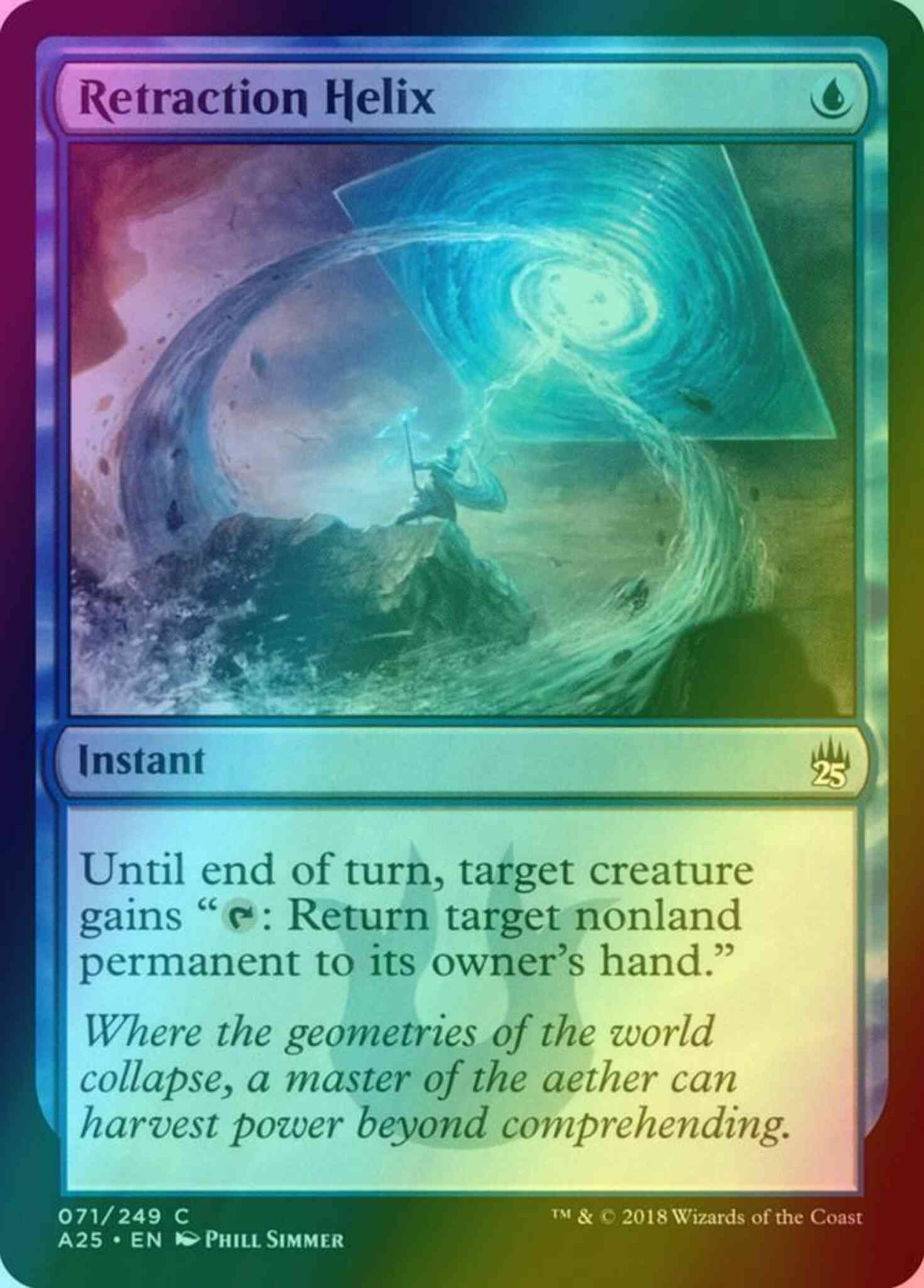 Retraction Helix [71] [Masters 25] [Foil]