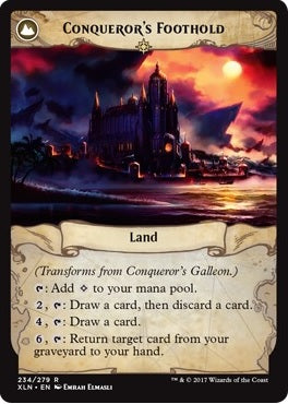 Conqueror's Galleon // Conqueror's Foothold [234] [Ixalan] [Non-Foil]