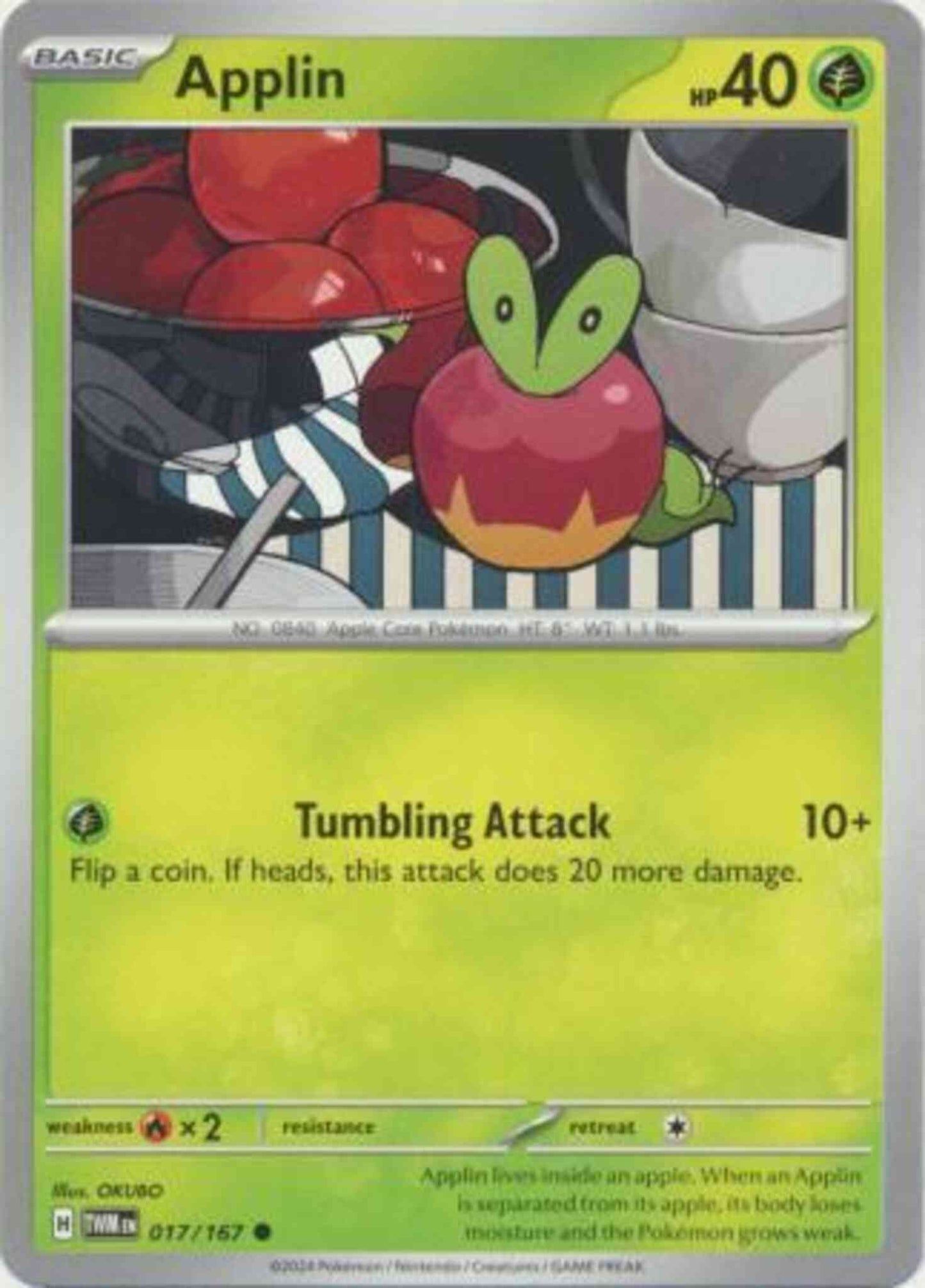 Applin - 017/167 - Common [sv06-017] [Non-Holo]