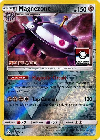 Magnezone - 83/156 - 3rd place League Promo [Reverse Holo]