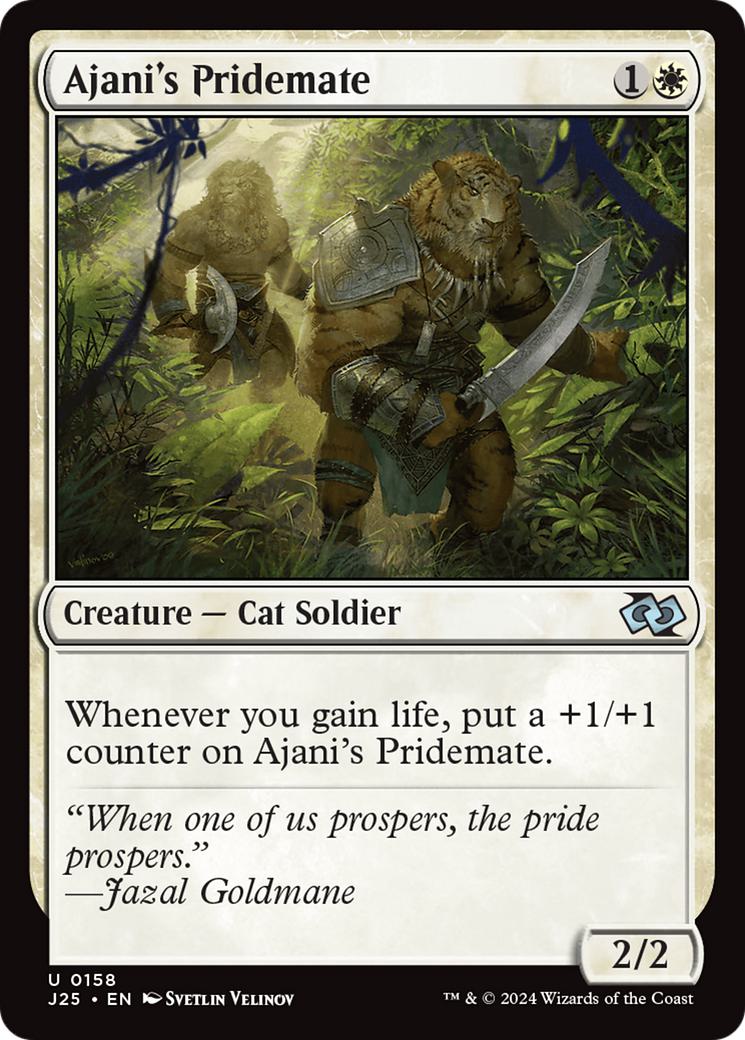 Ajani's Pridemate [158] [Foundations: Jumpstart] [Non-Foil]