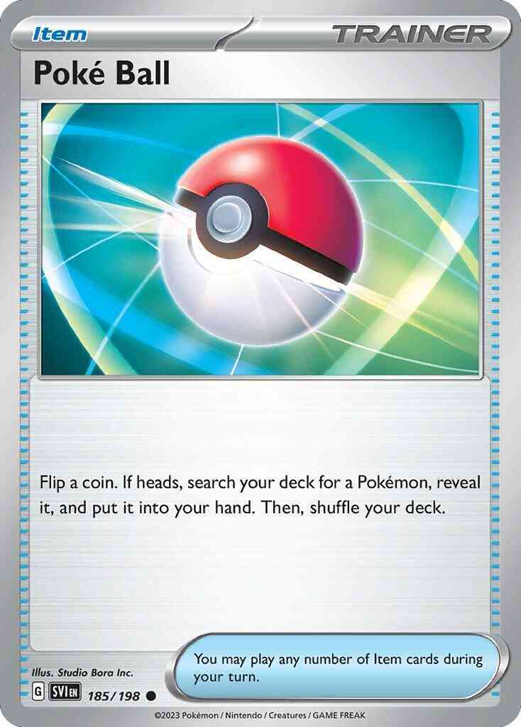 Poké Ball - 185/198 - Common [sv01-185] [Non-Holo]