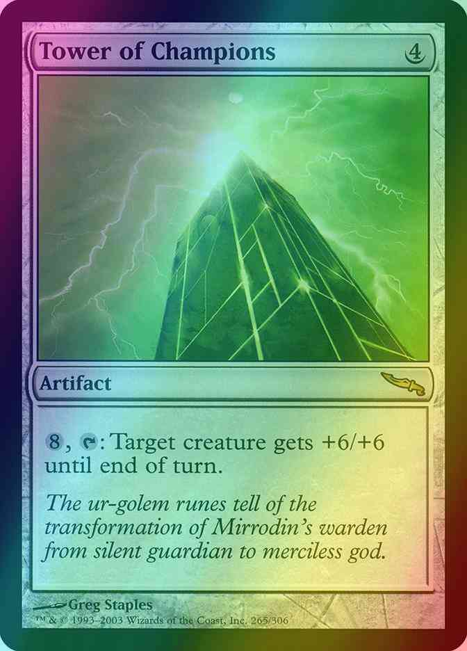 Tower of Champions [265] [Mirrodin] [Foil]