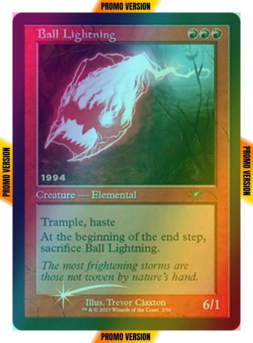 Ball Lightning [2] [Retro Frame] [30th Anniversary Promos] [Foil]