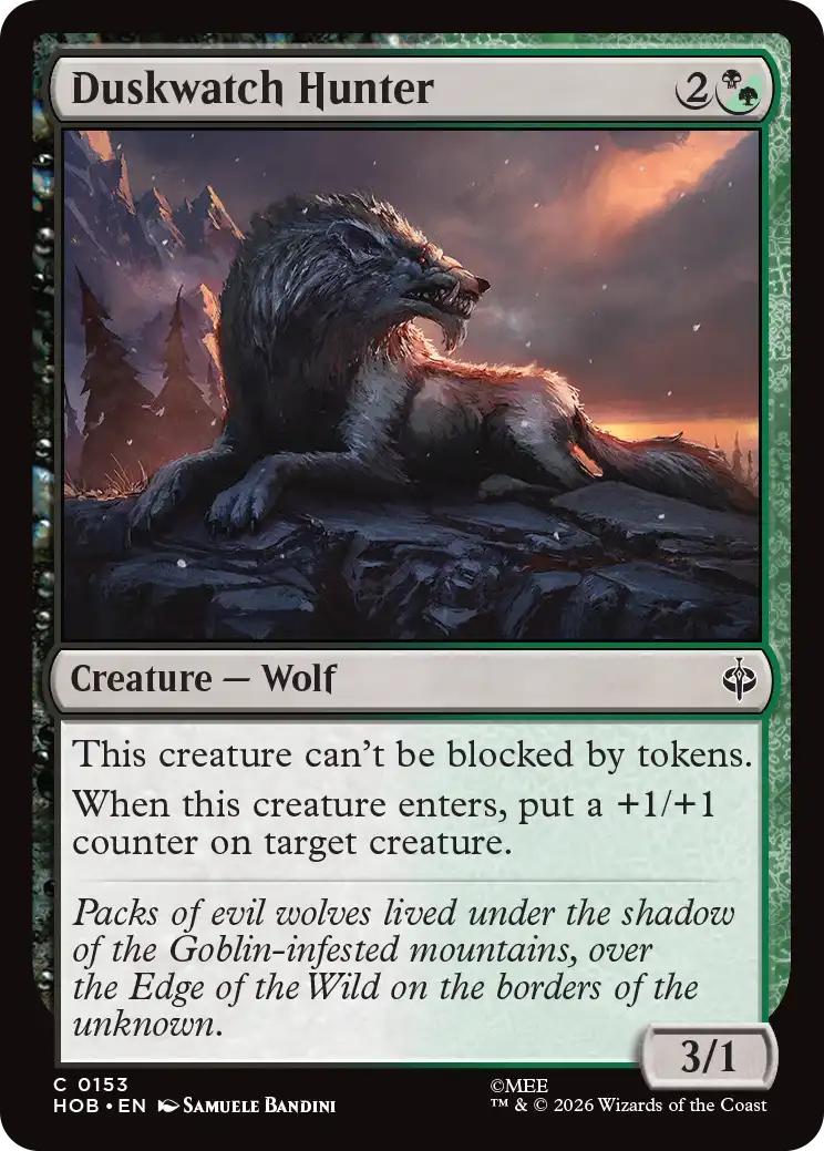 Duskwatch Hunter [153] [The Hobbit] [Non-Foil]