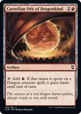 Carnelian Orb of Dragonkind [166] [Commander Legends: Battle for Baldur's Gate] [Non-Foil]