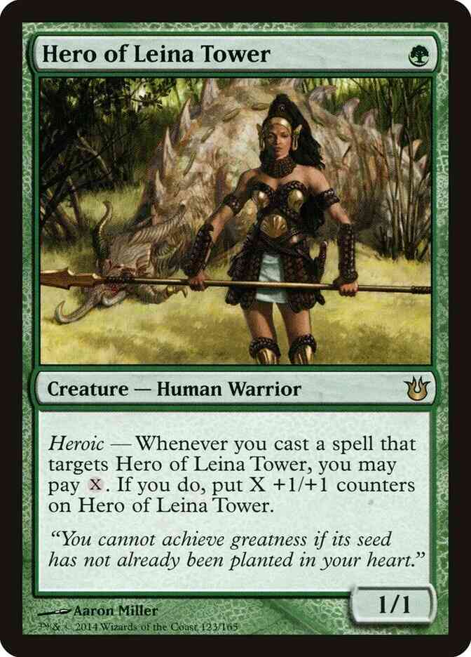 Hero of Leina Tower [123] [Born of the Gods] [Non-Foil]