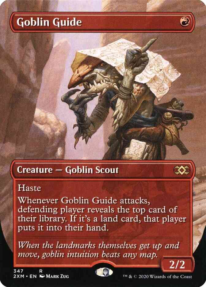 Goblin Guide [347] [Borderless] [Double Masters] [Non-Foil]
