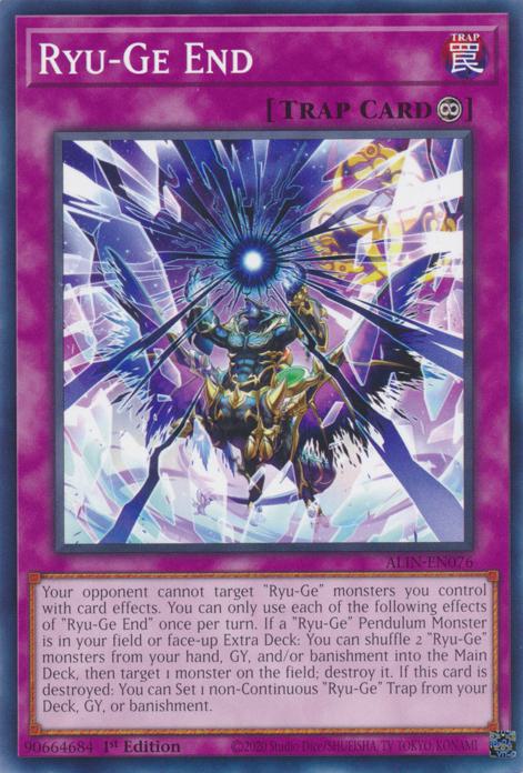 Ryu-Ge End - ALIN-EN076 - Common - 1st Edition